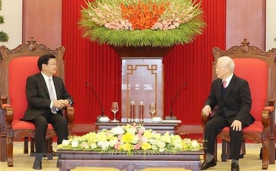Sẽ làm hết sức mình để vun đắp mối quan hệ đoàn kết đặc biệt Việt-Lào ngày càng phát triển