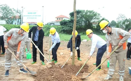 Vĩnh Phúc: Lễ trồng cây tại con đường du lịch hoài niệm di tích quốc gia