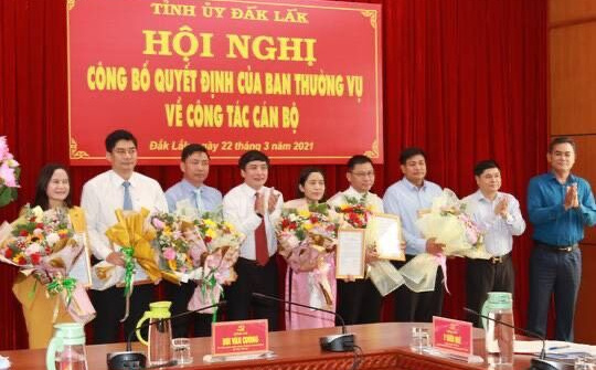 Đắk Lắk: Luân chuyển nhiều cán bộ giữ chức vụ chủ  chốt