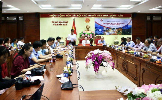 Đắk Lắk: Họp báo giới thiệu Hội thảo "Chuyển đổi số - xu thế tất yếu của sự phát triển"