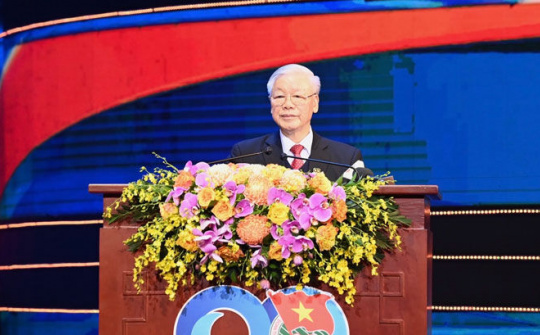 Tổng Bí thư, Chủ tịch nước Nguyễn Phú Trọng: "Tiền đồ xán lạn của dân tộc đang nằm trong tay và chờ đón tuổi trẻ nước ta”