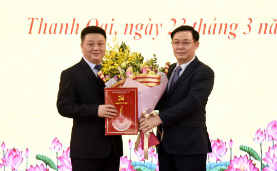 Đồng chí Bùi Hoàng Phan giữ chức Bí thư Huyện ủy Thanh Oai