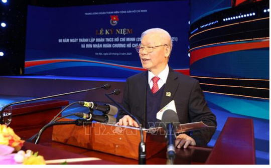 Tổng Bí thư, Chủ tịch nước Nguyễn Phú Trọng: Nuôi dưỡng hoài bão, khát vọng xây dựng đất nước