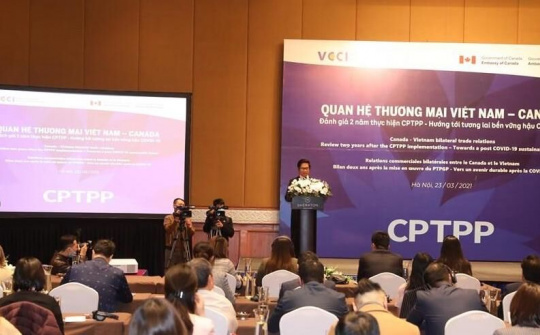 Kim ngạch thương mại song phương Việt Nam-Canada đạt kỷ lục