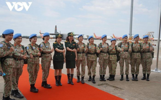 Bệnh viện Dã chiến cấp 2 số 3 xuất quân sang Nam Sudan làm nhiệm vụ quốc tế