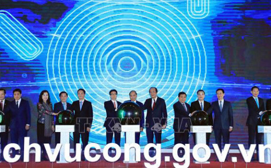 Năm 2021, tích hợp, cung cấp 55 dịch vụ công trên Cổng Dịch vụ công quốc gia