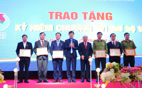 Hòa Bình: Kỷ niệm 90 năm ngày thành lập Đoàn TNCS Hồ Chí Minh.