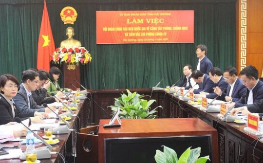 Hải Dương đề xuất chuyển sang trạng thái bình thường mới sau ngày 31/3