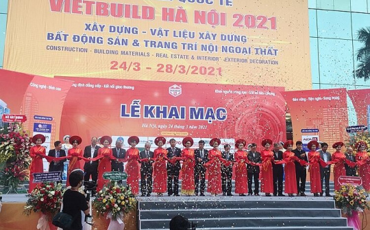 Triển lãm quốc tế Vietbuild Hà Nội 2021 lần thứ nhất