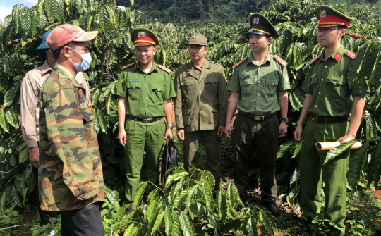 Đoàn viên Thanh niên Công an Đắk Nông "Khẳng định vai trò xung kích"