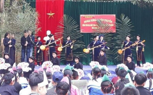 Cao Bằng: Bảo tồn và phát huy văn hóa truyền thống trong trường học