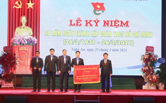 Nghệ An: Long trọng tổ chức Lễ kỷ niệm 90 năm Ngày thành lập Đoàn TNCS Hồ Chí Minh (26/3/1931-26/3/2021).