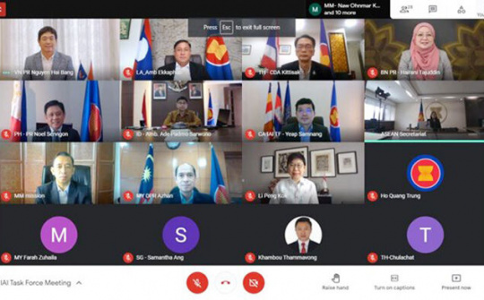 Việt Nam chủ trì cuộc họp Nhóm đặc trách sáng kiến liên kết ASEAN