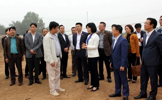 Hà Nội giám sát các dự án sử dụng đất chậm triển khai trên địa bàn huyện Mê Linh