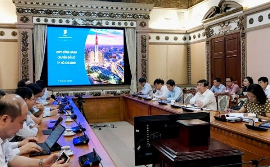TPHCM và VNPT phối hợp trong chuyển đổi số