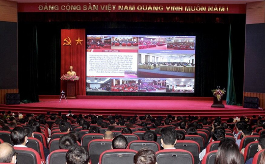 Toàn quốc khai mạc Hội nghị trực tuyến nghiên cứu, học tập Nghị quyết Đại hội XIII của Đảng