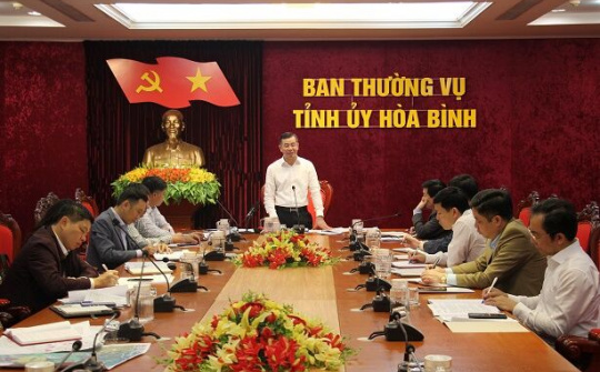 Hòa Bình: Tập trung làm tốt quy hoạch một số đồ án trọng điểm để thu hút đầu tư