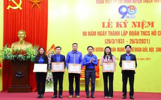 Tuổi trẻ Thạch Thất hưởng ứng Tháng Thanh niên hành động