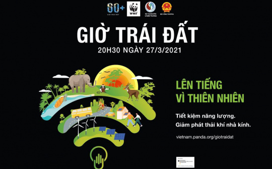 Sau 1 giờ tắt đèn hưởng ứng Giờ Trái đất, cả nước tiết kiệm hơn 353.000 kWh điện