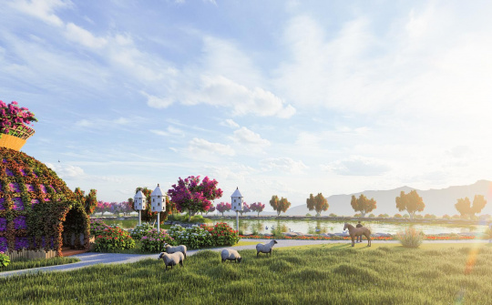 Thiên đường mới dưới chân Núi Cấm