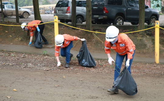 Thái Nguyên: Nhiều hoạt động hưởng ứng Giờ Trái đất và Ngày Nước thế giới