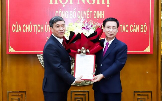 Ông Mai Văn Quyết giữ chức Giám đốc Sở Kế hoạch và Đầu tư tỉnh Nam Định