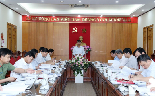 Lào Cai: Hội nghị lần thứ 9 Ban Thường vụ Tỉnh ủy