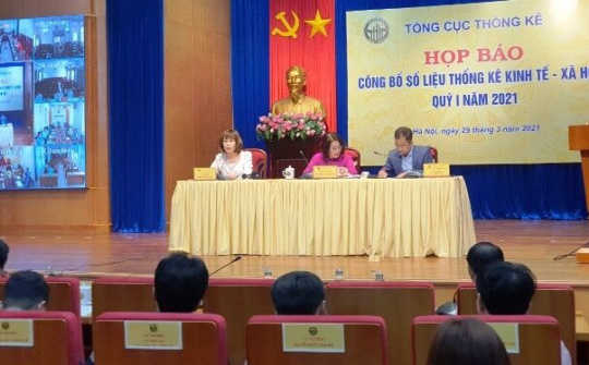 Công bố số liệu thống kê kinh tế - xã hội quý I năm 2021