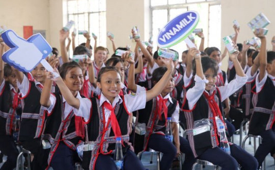 Bật "mood" hạnh phúc cùng chiến dịch “Triệu ly sữa yêu thương, triệu nụ cười hạnh phúc”