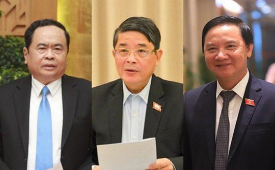 Các ông Trần Thanh Mẫn, Nguyễn Khắc Định, Nguyễn Đức Hải được đề cử vị trí Phó Chủ tịch QH