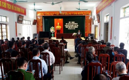 Xã Hải Phúc (Hải Hậu, Nam Định) tích cực triển khai công tác bầu cử