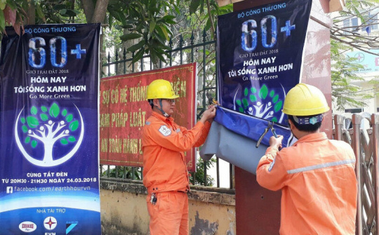 Hà Nội triển khai các hoạt động hưởng ứng Chiến dịch Giờ trái đất