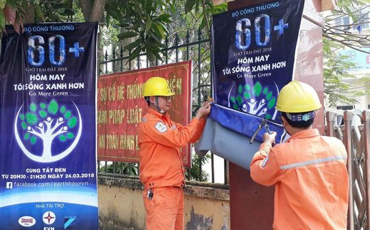 Hà Nội triển khai các hoạt động hưởng ứng Chiến dịch Giờ trái đất