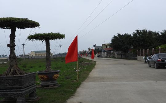Thẩm định đạt chuẩn nông thôn mới tại xã Hải Lộc