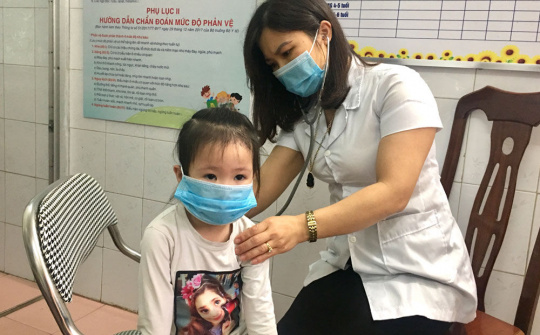 Thái Nguyên: Hiệu quả từ Chương trình Y tế học đường