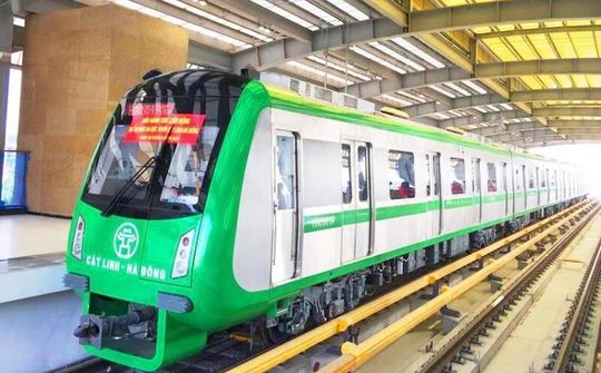 Dự kiến vận hành thương mại tuyến đường sắt Cát Linh - Hà Đông vào tháng 5