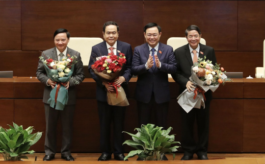 3 tân Phó Chủ tịch Quốc hội