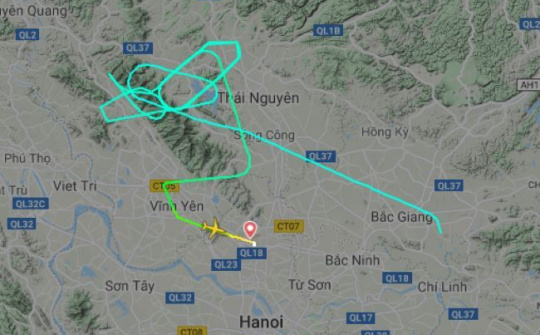 Máy bay va phải chim, lõm vỏ động cơ, phải hạ cánh xuống Nội Bài