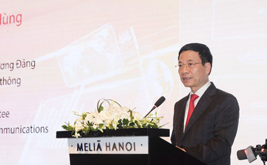 Bộ trưởng Nguyễn Mạnh Hùng: “5G là cơ hội để phát triển ngành công nghiệp ICT”