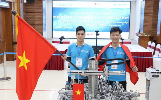 Khẳng định kỹ năng nghề của học sinh, sinh viên Việt Nam