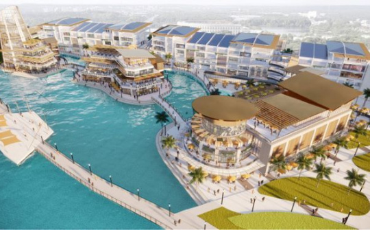 Ecopark sắp triển khai trung tâm thương mại trên mặt nước