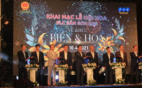 Mùa du lịch hè Sầm Sơn chính thức khởi động với Lễ hội hoa - FLC Sầm Sơn 2021