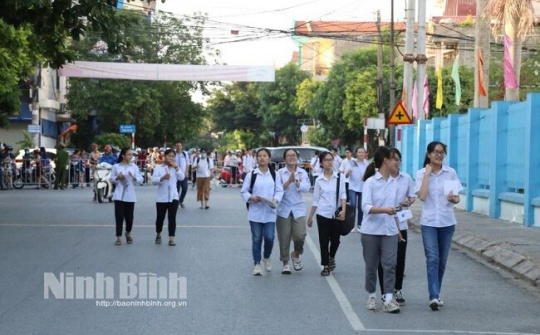 Ninh Bình chốt lịch thi vào lớp 10 năm 2021 - 2022