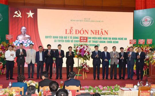 Bệnh viện HNĐK Nghệ An là tuyến cuối khám chữa bệnh khu vực Bắc Trung bộ