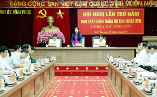 Vĩnh Phúc: Hướng tới tổ chức thành công bầu cử đại biểu Quốc hội và HĐND các cấp