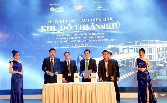 Lễ ký kết hợp tác chiến lược Khu đô thị Ân Phú tại thành phố Buôn Ma Thuột