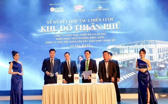 Lễ ký kết hợp tác chiến lược Khu đô thị Ân Phú tại thành phố Buôn Ma Thuột