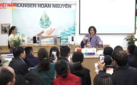 Hội thảo giới thiệu sản phẩm máy điện giải nhãn hiệu Kangen