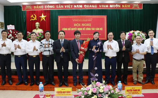 Tân Phó Giám đốc Sở Thông tin và Truyền thông tỉnh Thái Nguyên