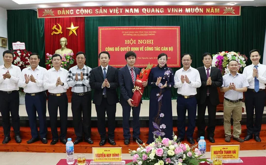 Tân Phó Giám đốc Sở Thông tin và Truyền thông tỉnh Thái Nguyên